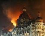 Taj Mahal Hotel on fire
